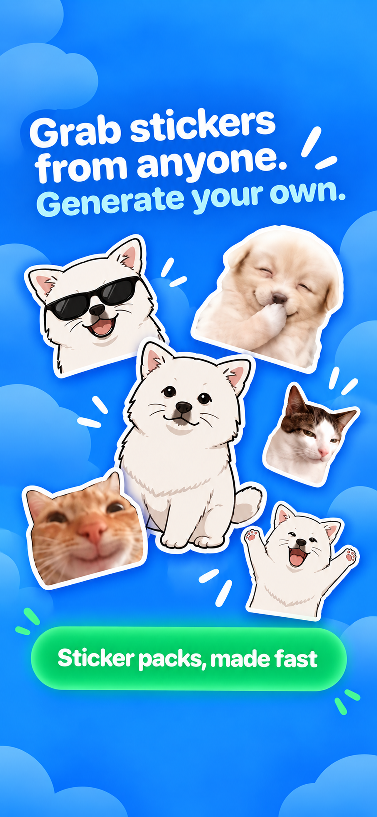ZipZap turns pets and favorite images into stickers